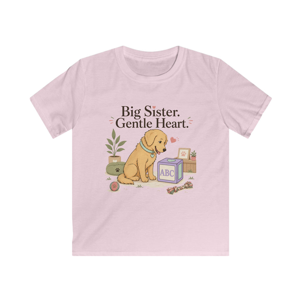 Big Sister Gentle Heart Kids Tee