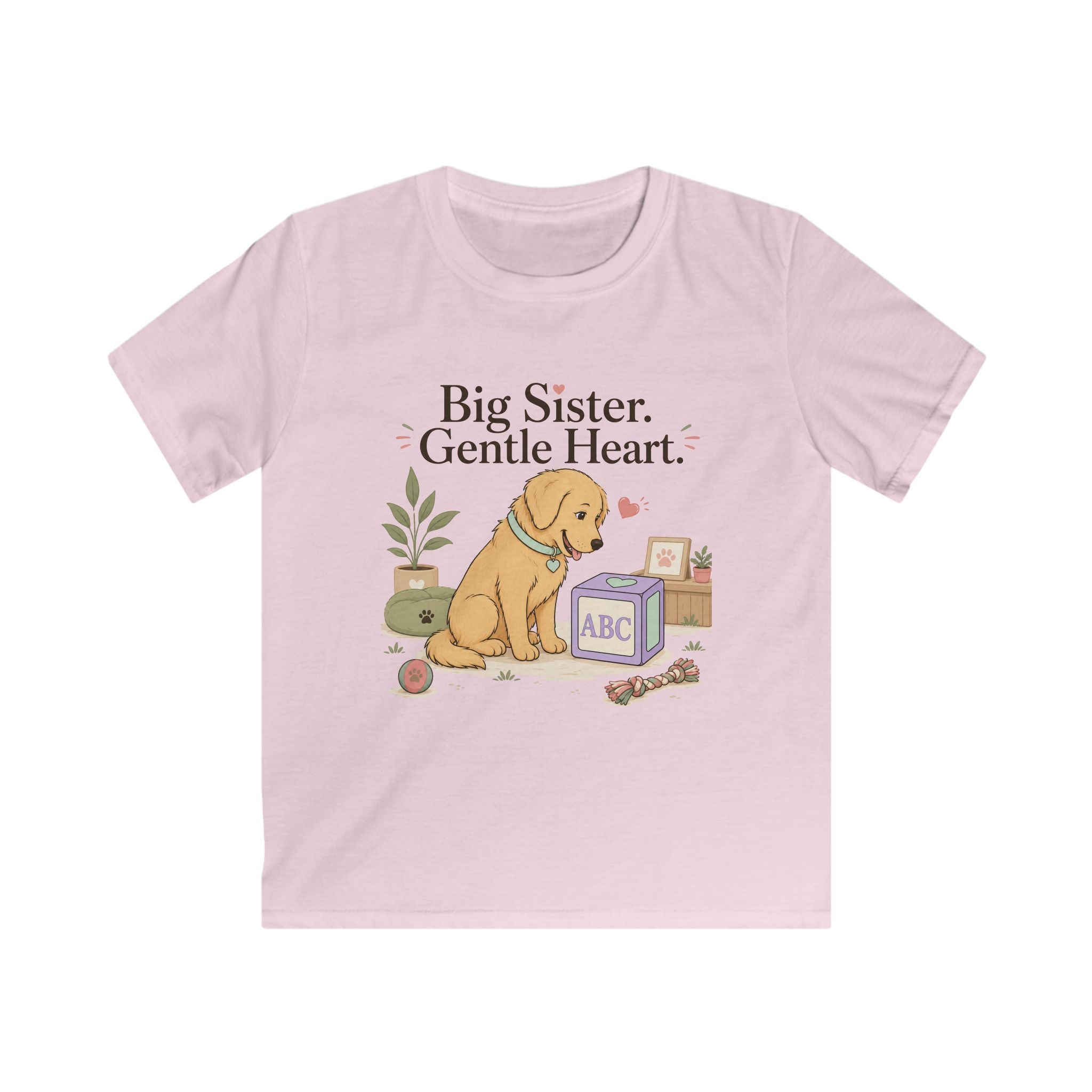 Big Sister Gentle Heart Kids Tee