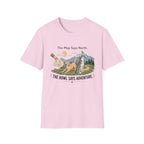 The Map Say North The Howl Say Adventure T-Shirt