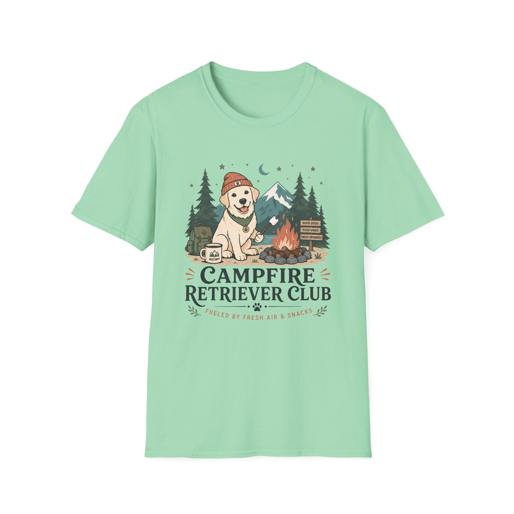 Campfire Retriever Club T-Shirt