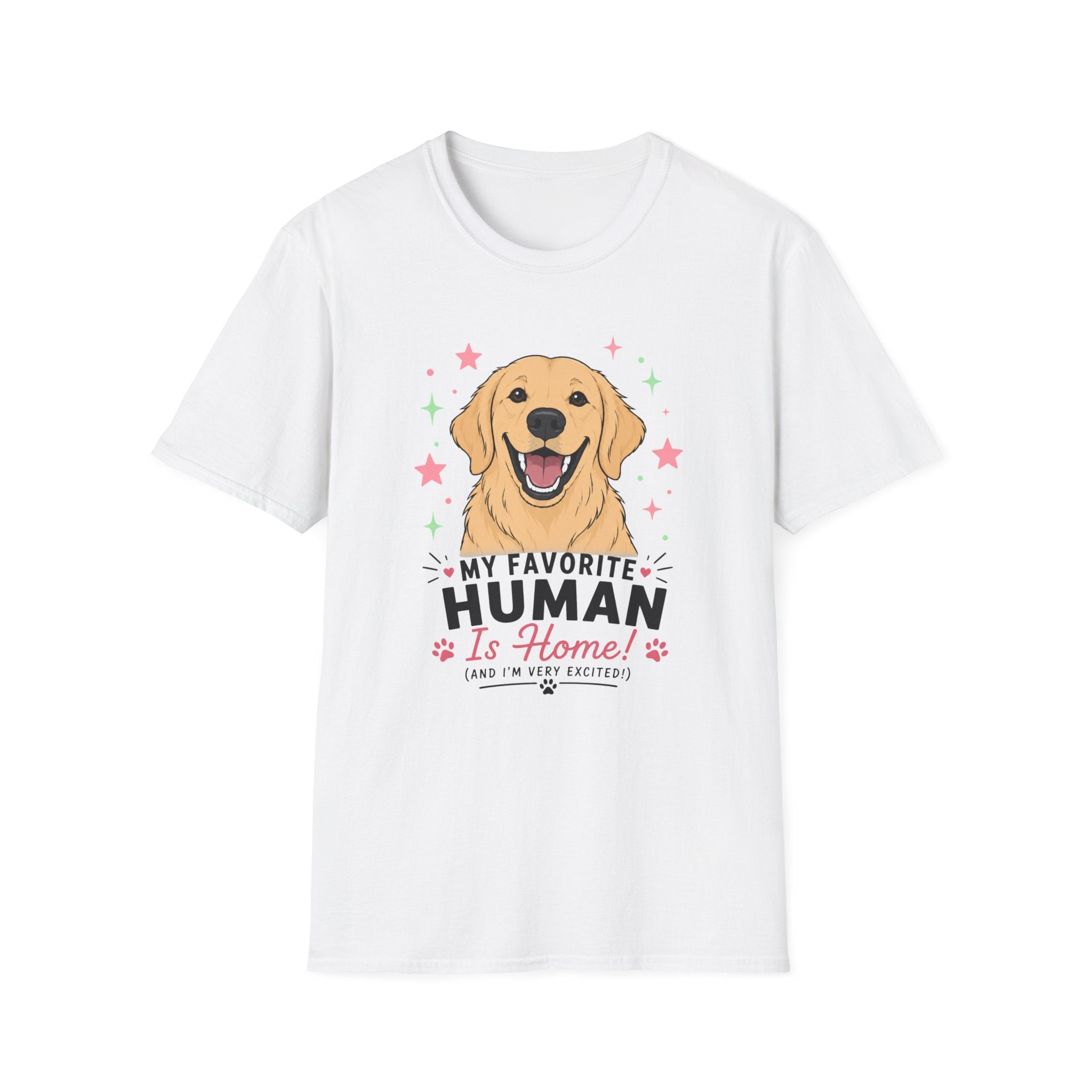 My Favorite Human is Home T-Shirt