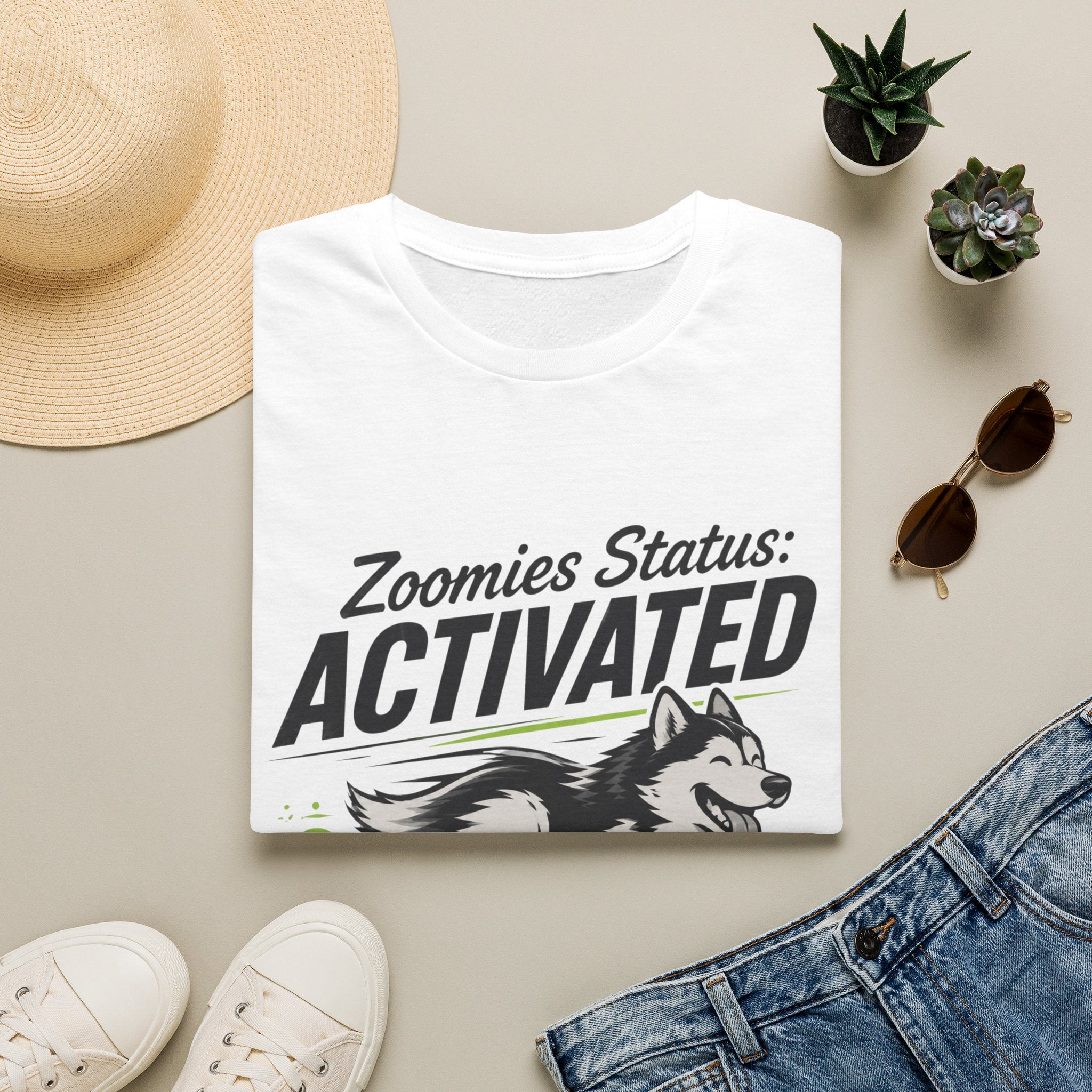 Zooming Status Activated T-Shirt