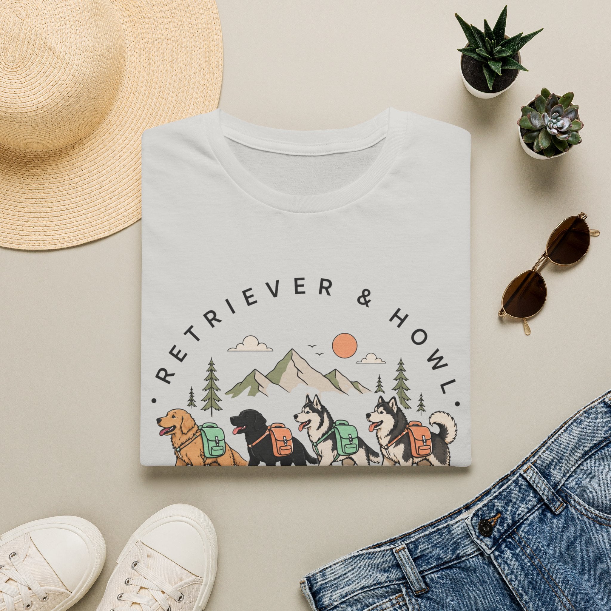 Retriever & Howl Adventure Club T-Shirt