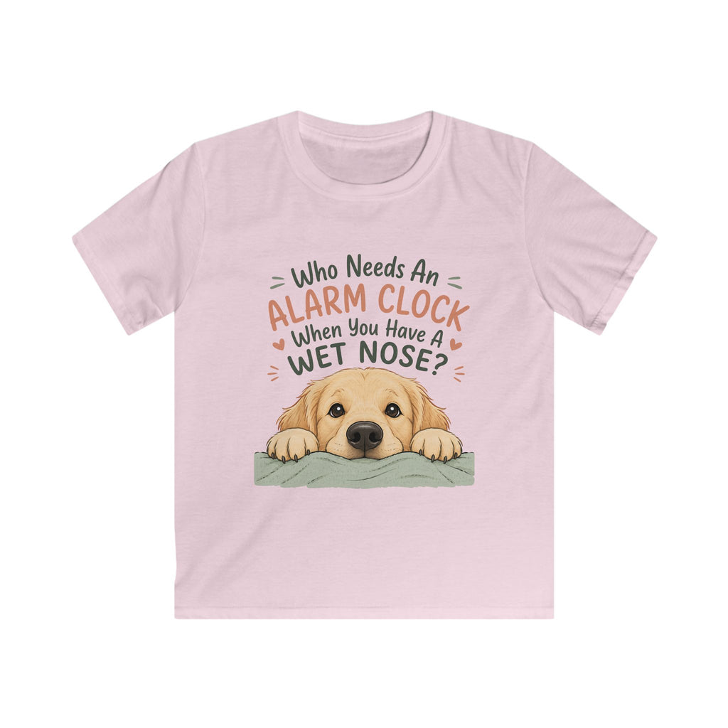 Who Needs An Alarm Clock Kids Tee
