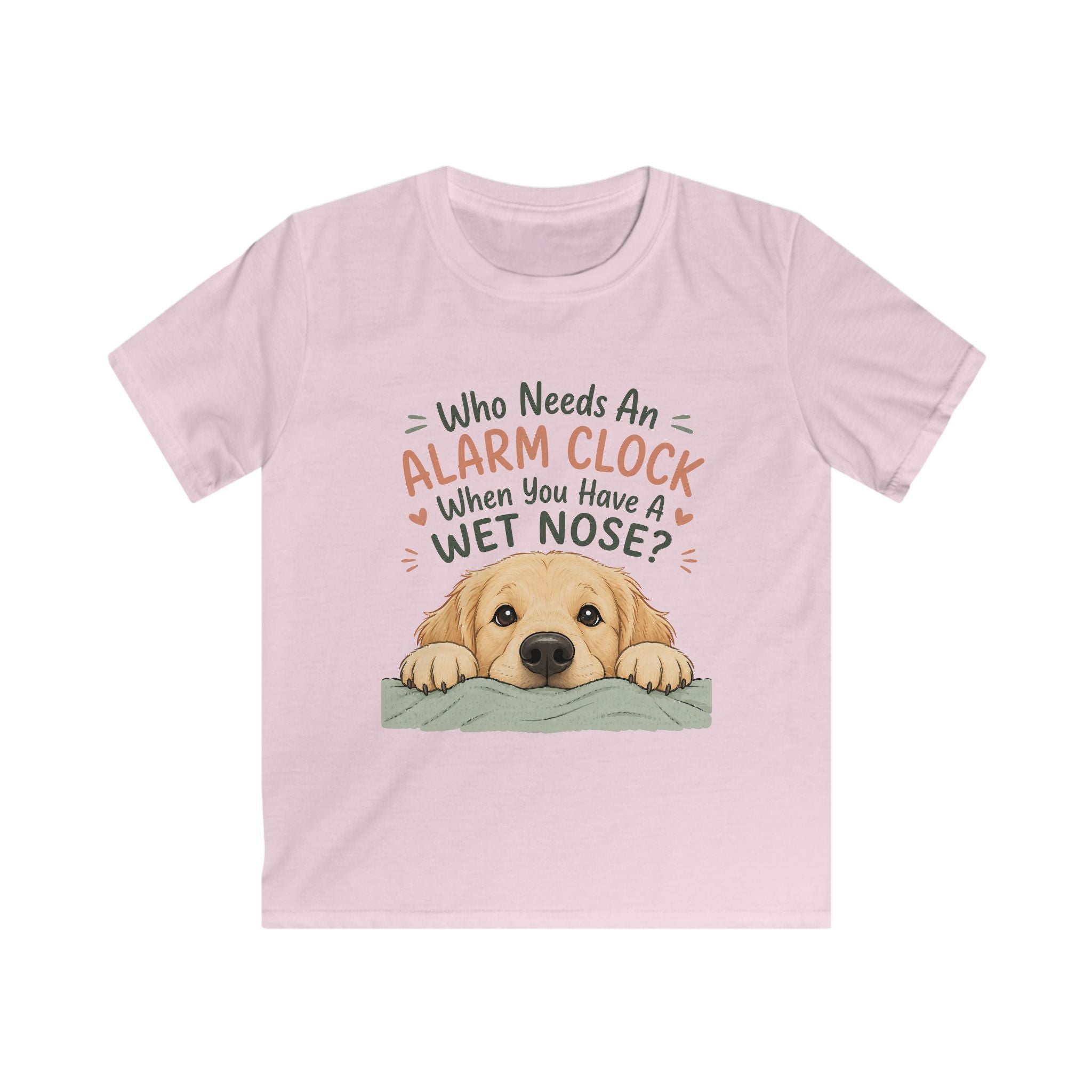 Who Needs An Alarm Clock Kids Tee