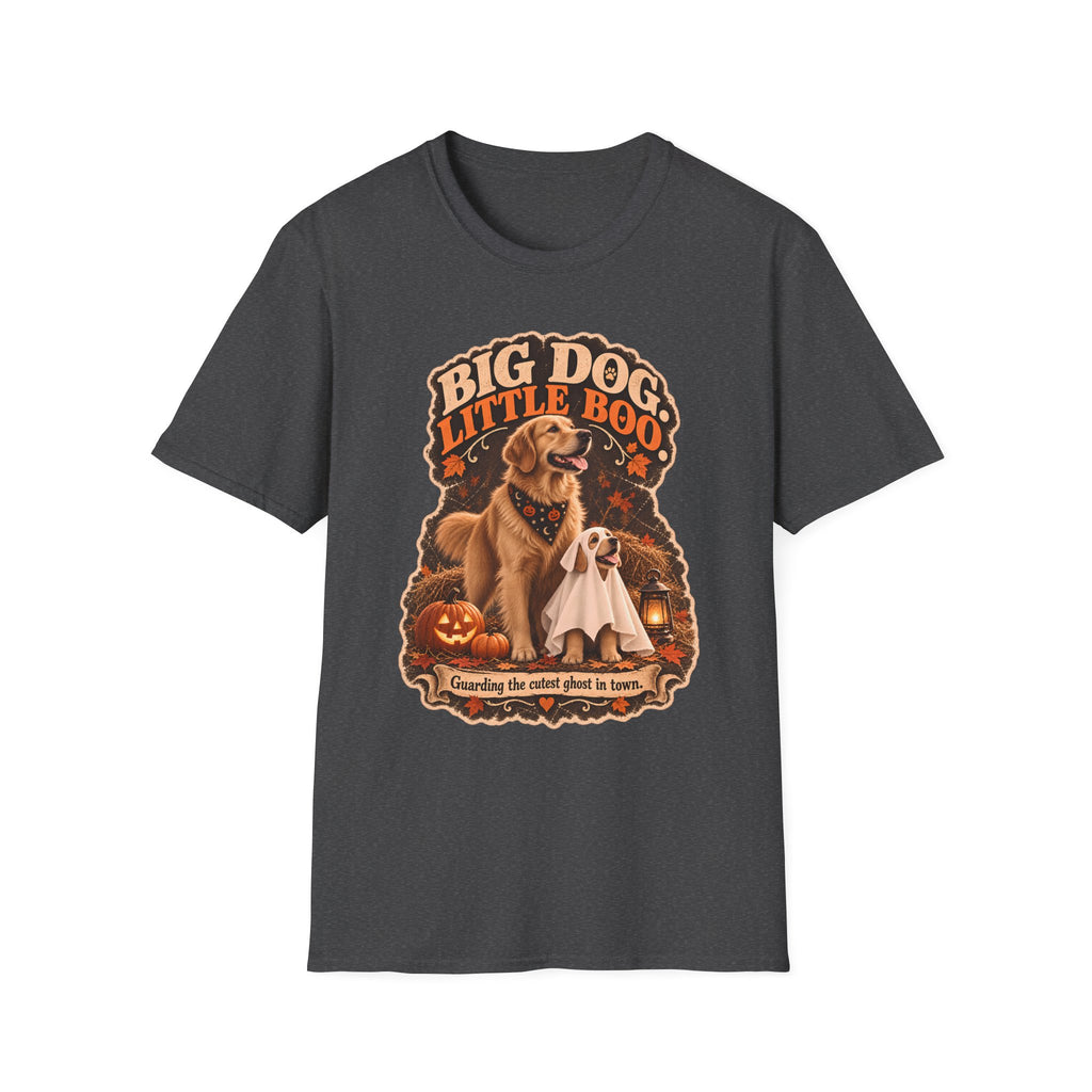 Big Dog Little Boo Golden Retriever Mom & Pup T-Shirt | Halloween Dog Design