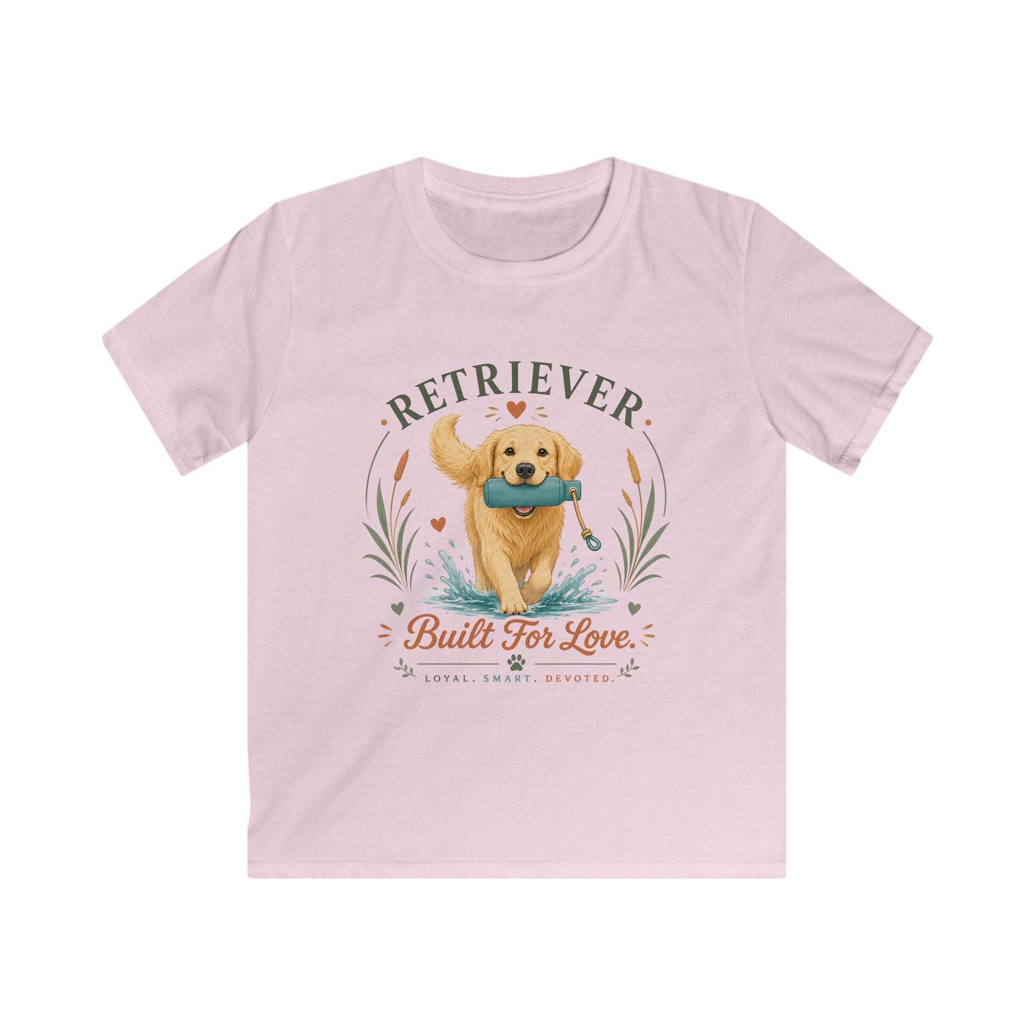 Retriever Built For Love Kids Tee