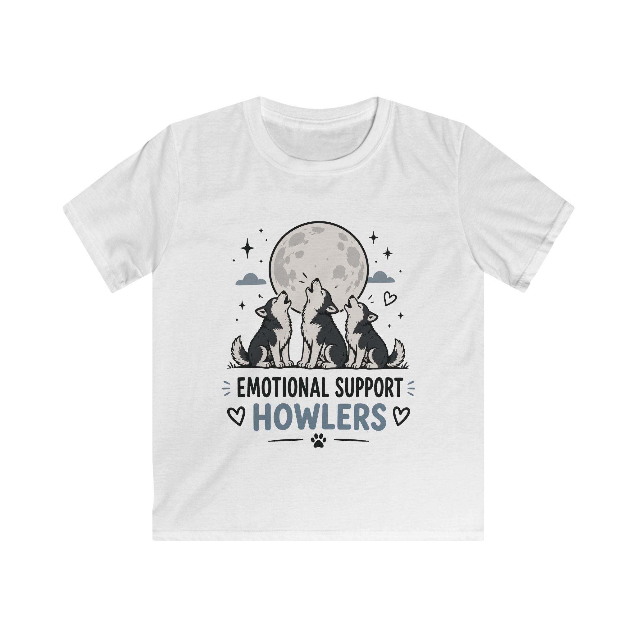 Emotional Support Howlers Kids Tee