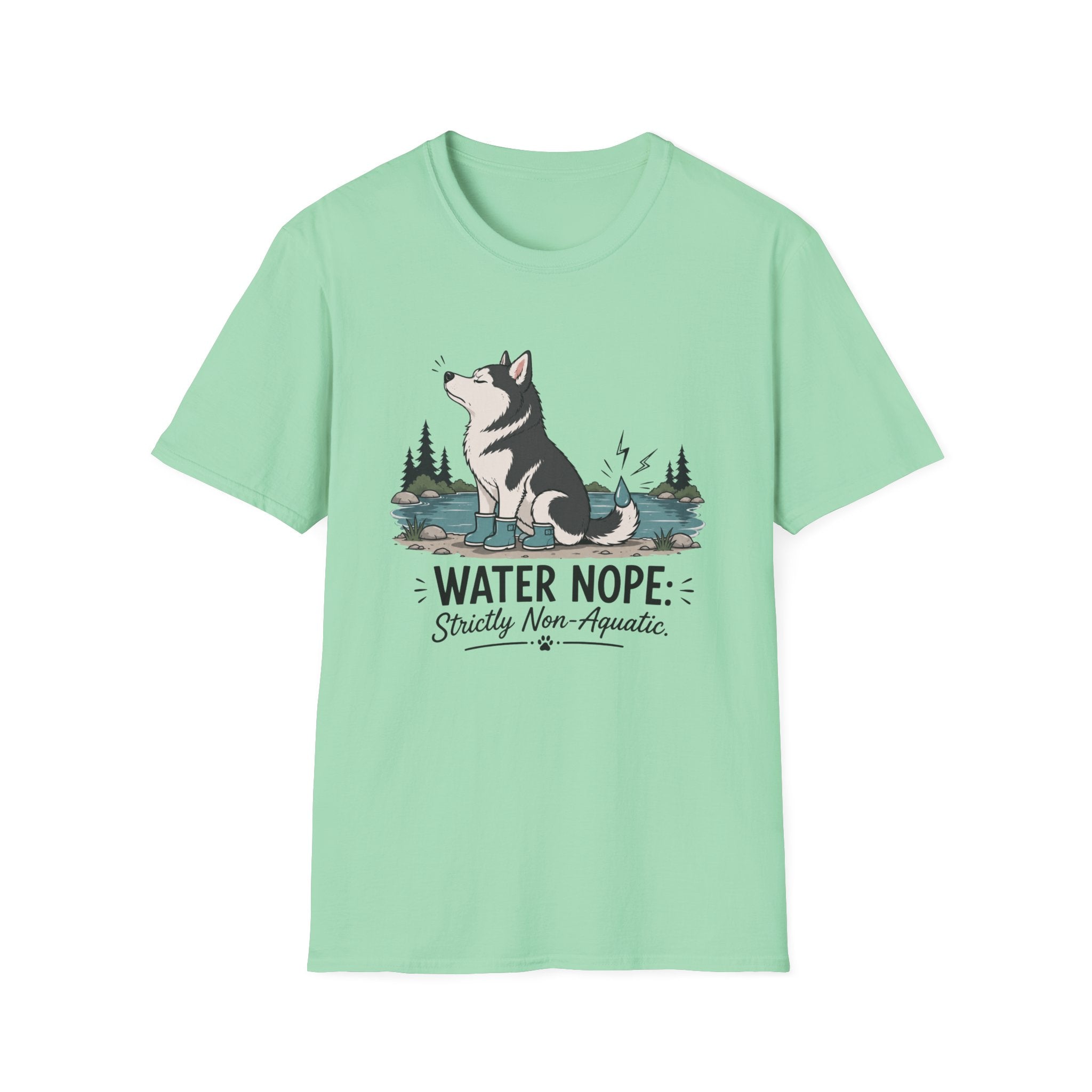 Water Nope Strictly Non-Aquatic T-Shirt