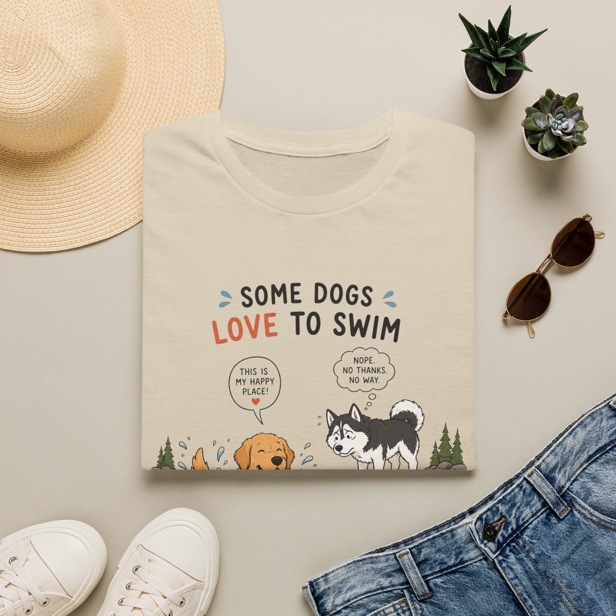 Some Dogs Love to Swim T-Shirt