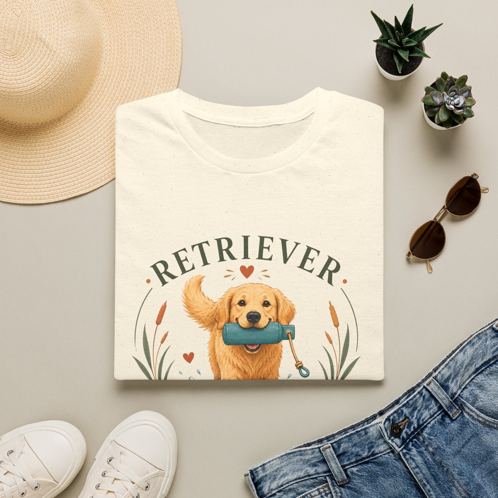 Retriever Built for Love T-Shirt