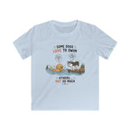 Some Dogs Love to Swim Kids Tee