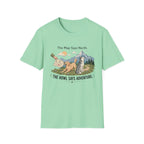 The Map Say North The Howl Say Adventure T-Shirt