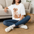 Super Cute Golden Ghost T-Shirt | Halloween Dog Ghost Design