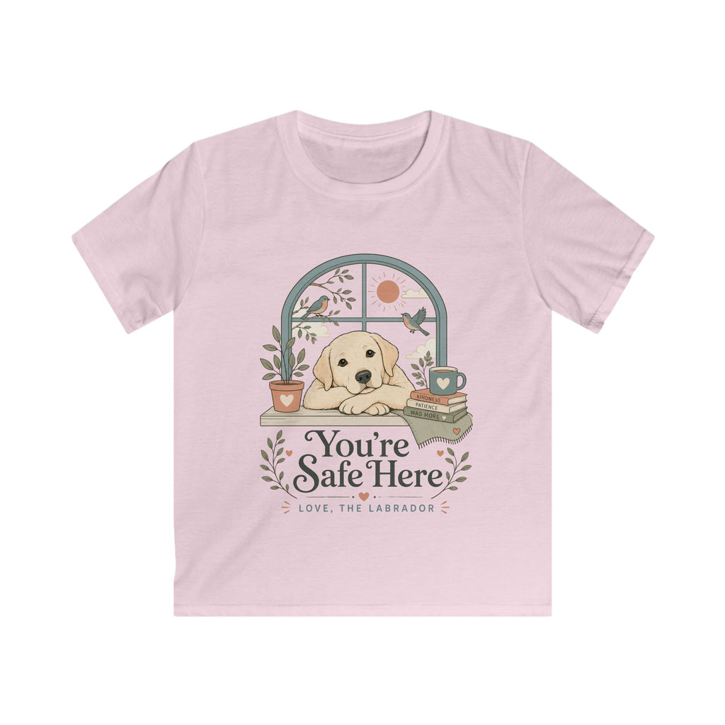 You're Safe Here Kids Tee