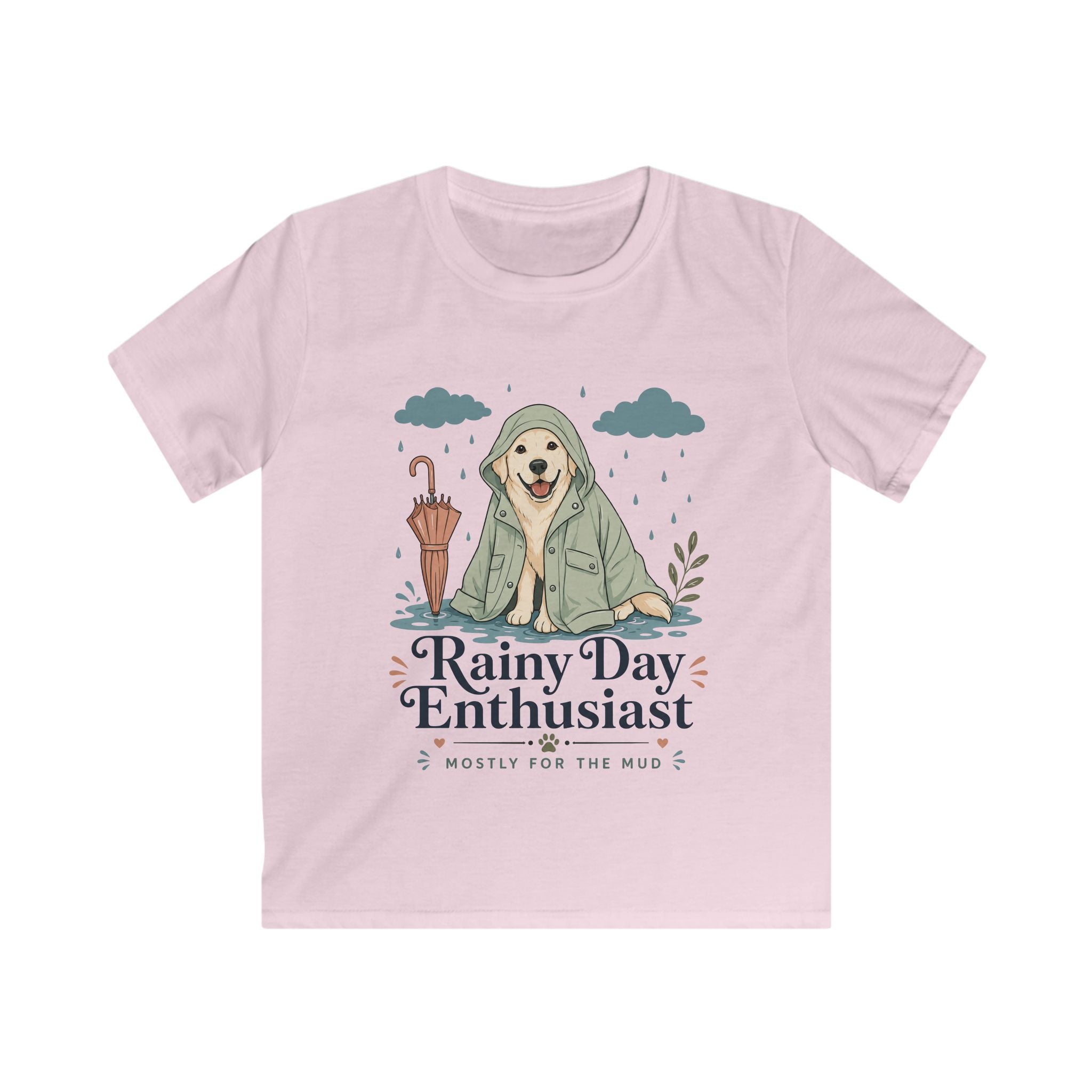 Rainy Day Enthusiast Kids Tee