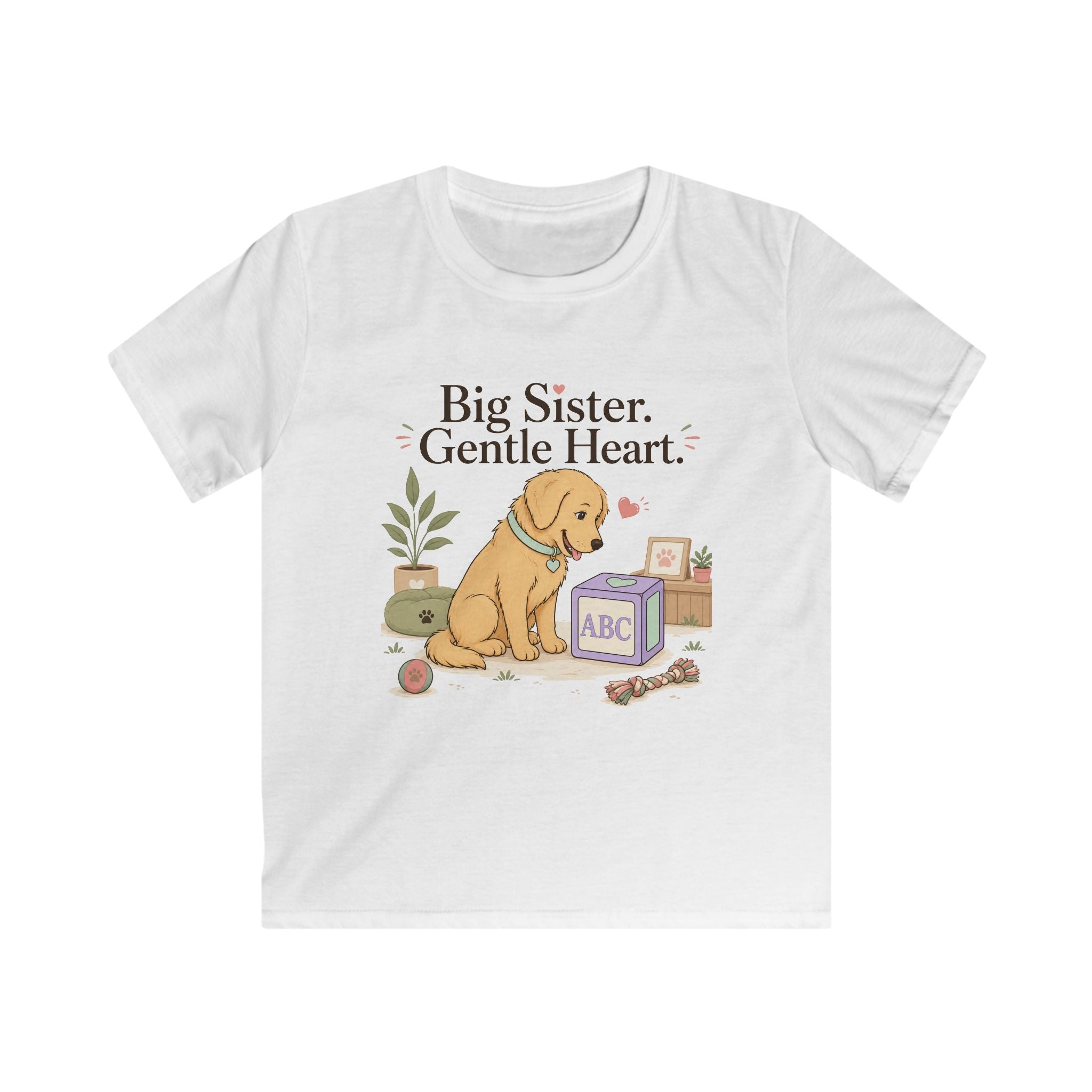 Big Sister Gentle Heart Kids Tee