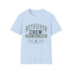Retriever Crew Snacks Naps Swimming T-Shirt