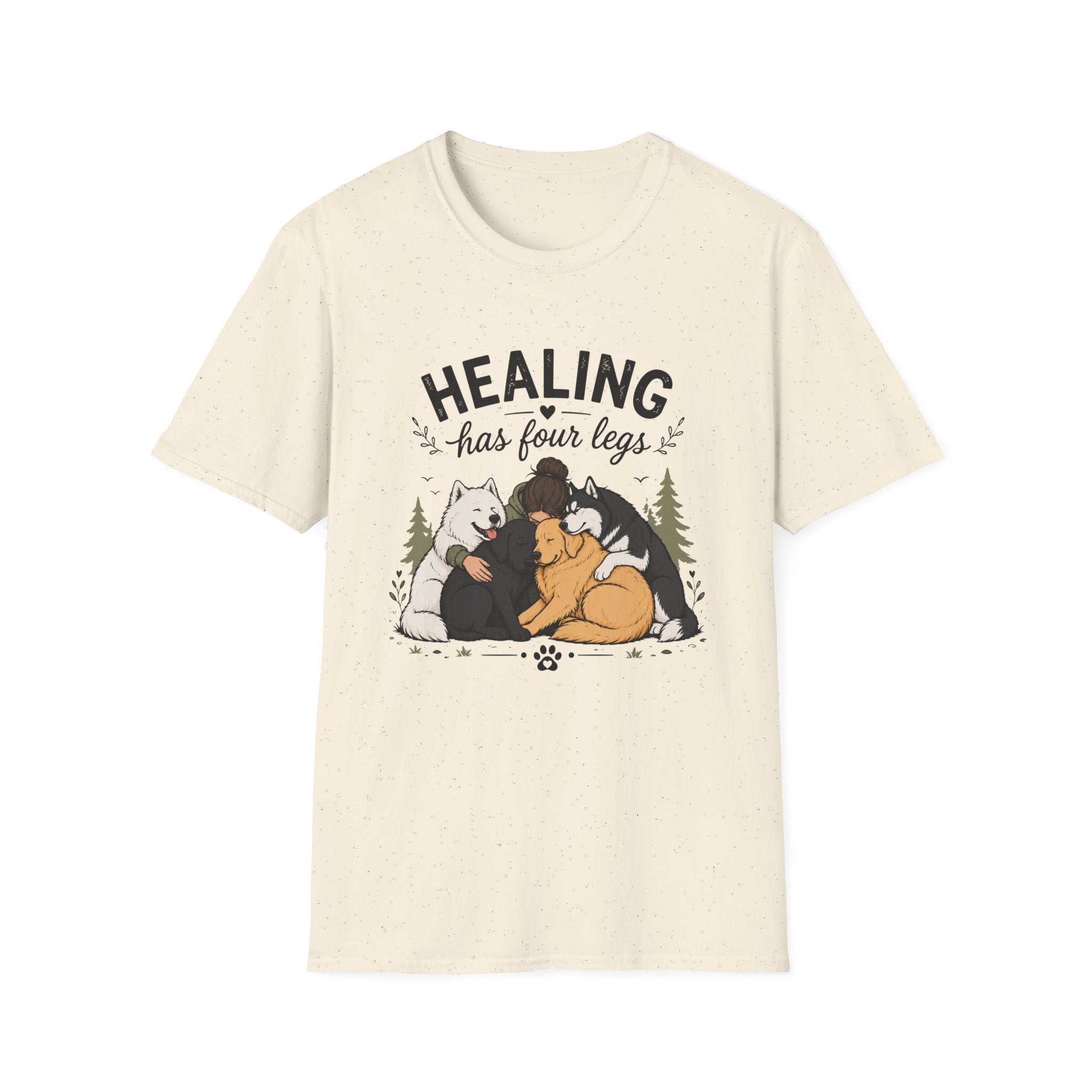 Healing Has Four Legs (Pack) T-Shirt