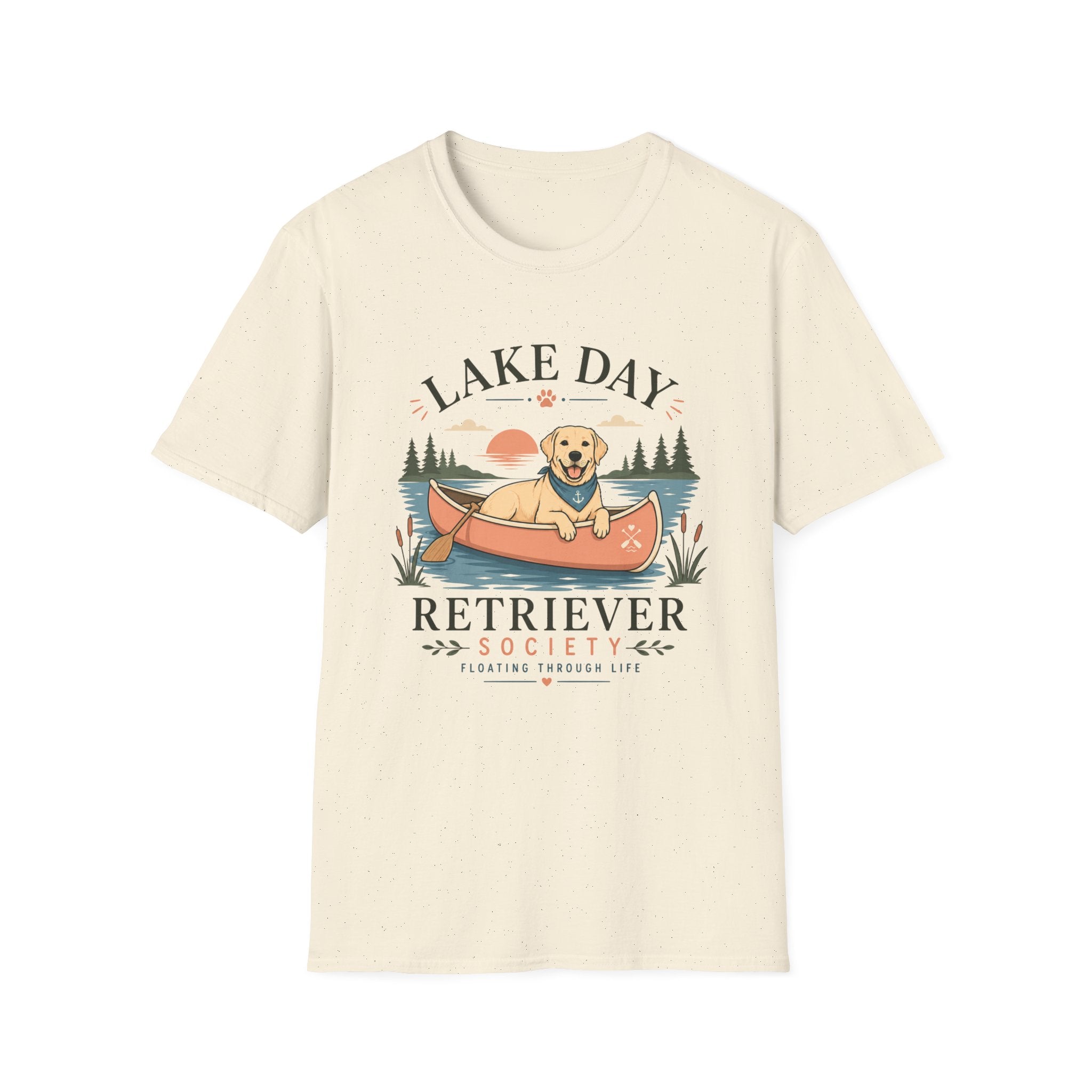 Lake Day Retriever Society T-Shirt
