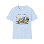 The Map Say North The Howl Say Adventure T-Shirt