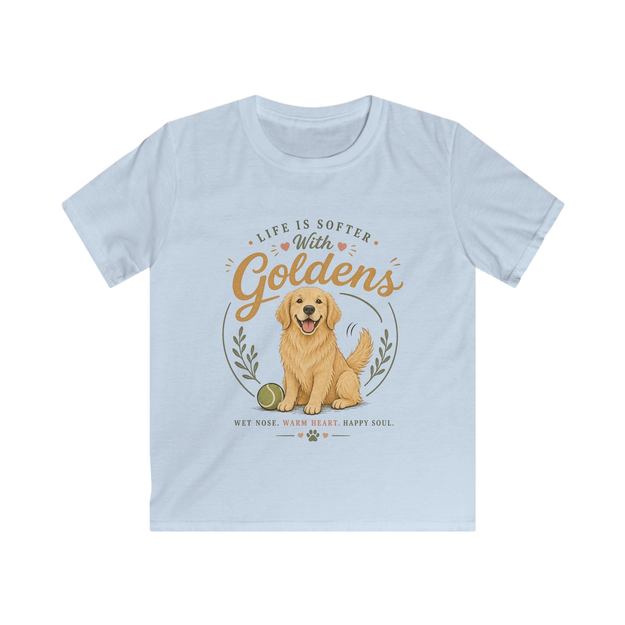Life is Softer with Golden Kids Tee