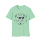 Retriever Crew Snacks Naps Swimming T-Shirt