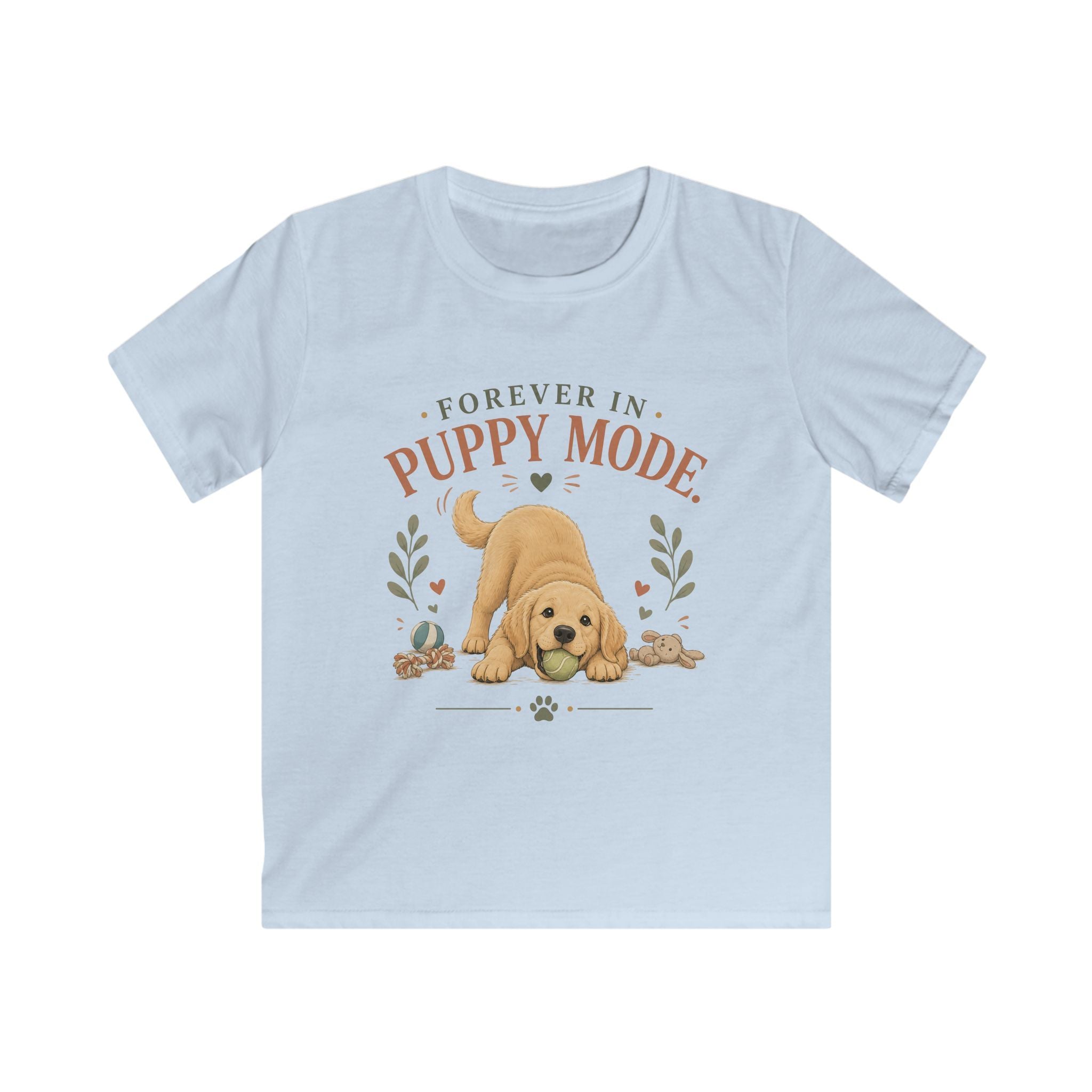 Forever in Puppy Mode Kids Tee