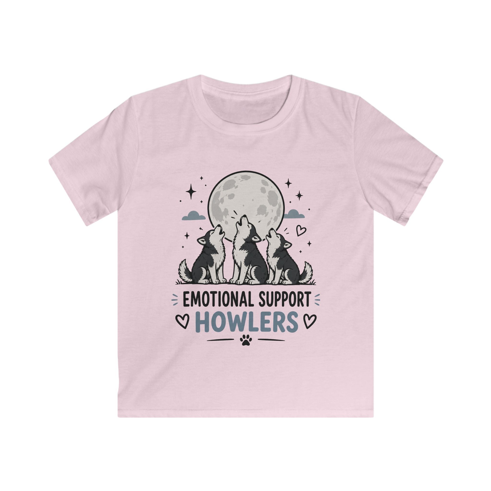 Emotional Support Howlers Kids Tee