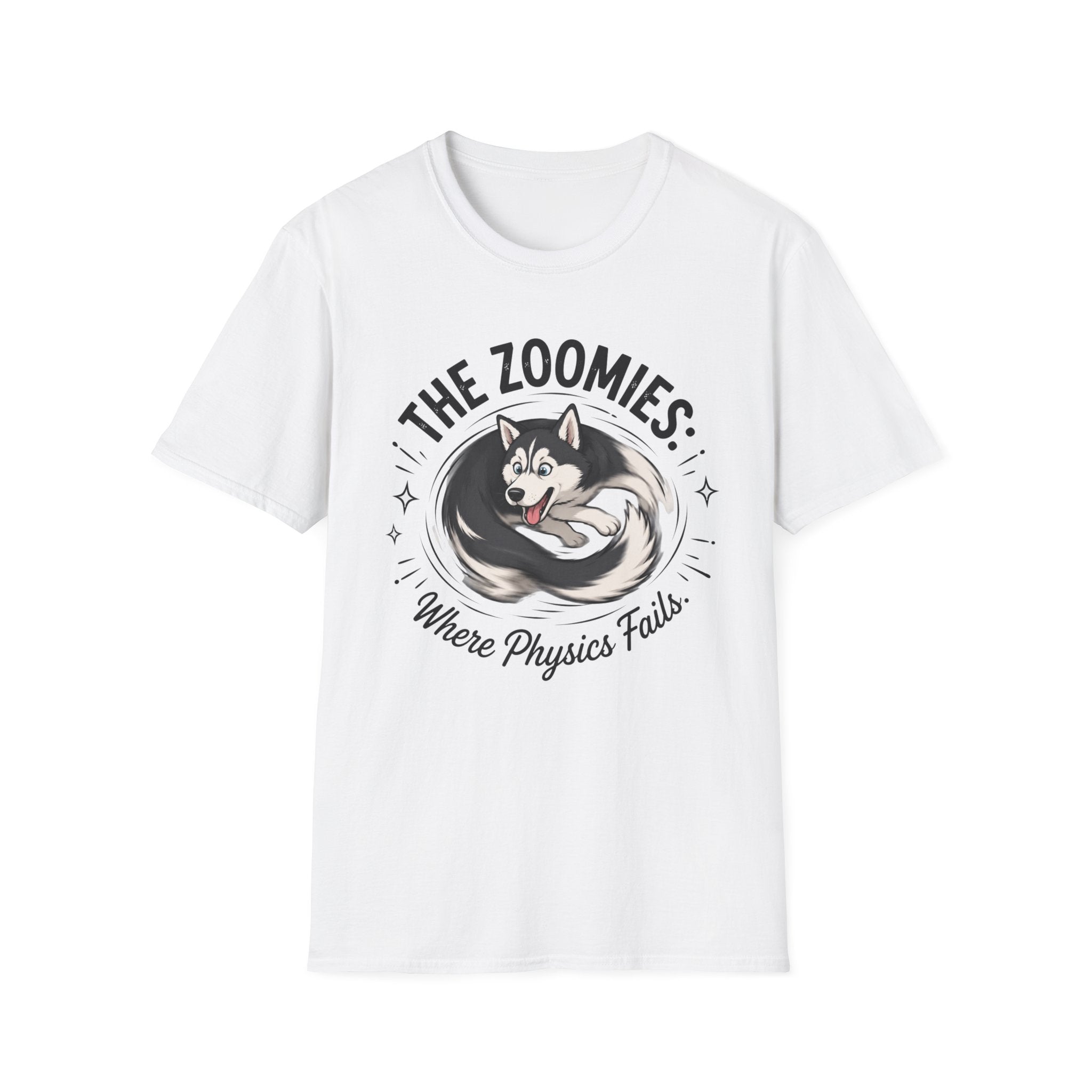The Zoomies Where Physics Fails T-Shirt