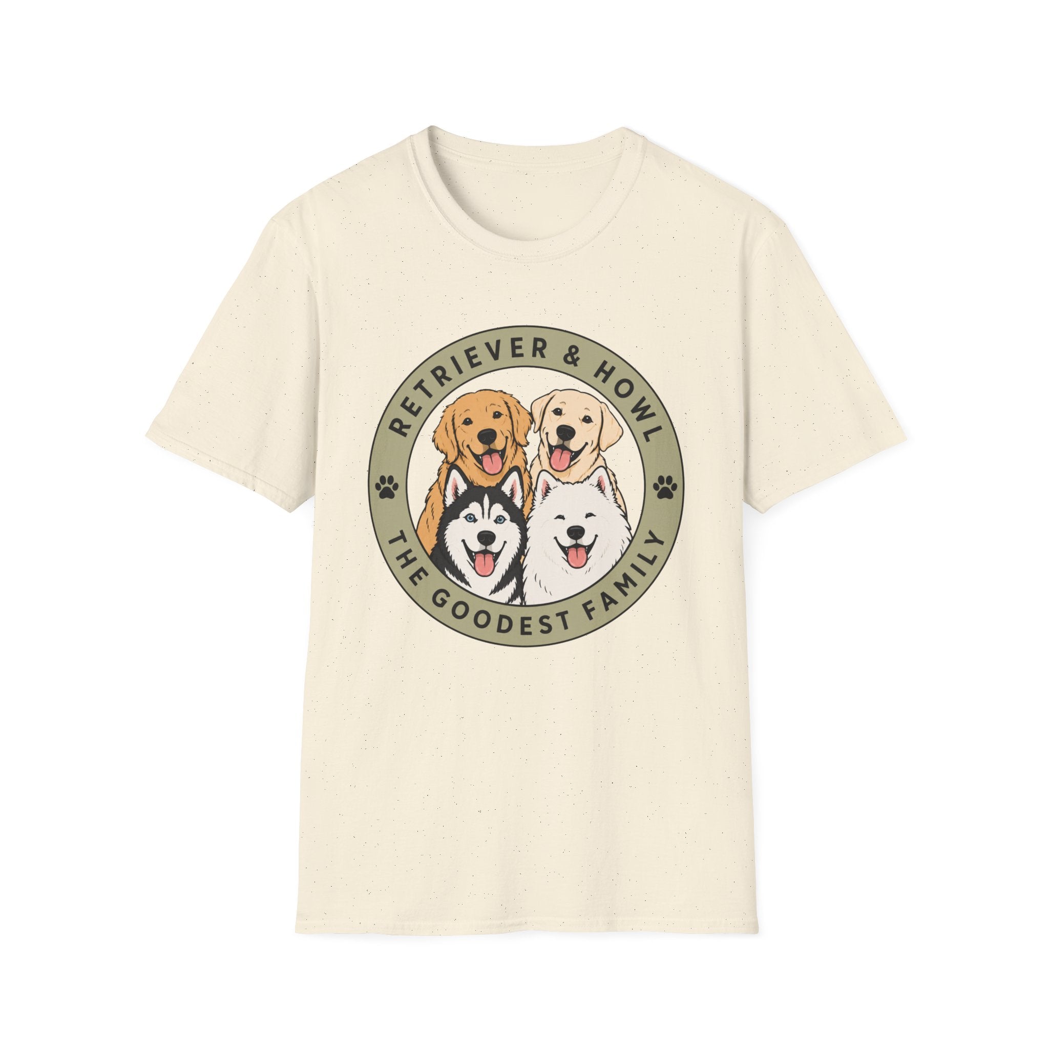 Retriever & Howl The Goodest Family T-Shirt