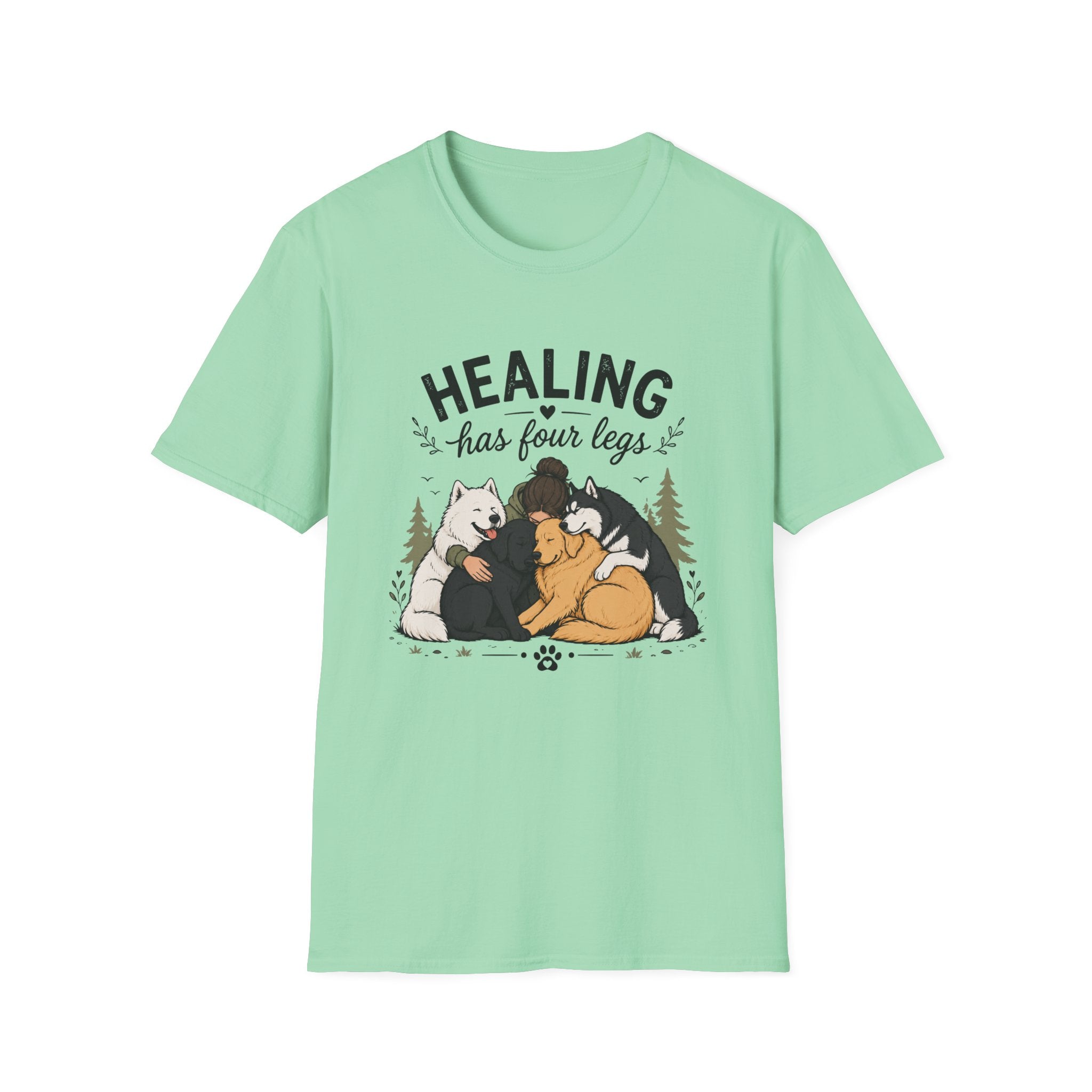 Healing Has Four Legs (Pack) T-Shirt