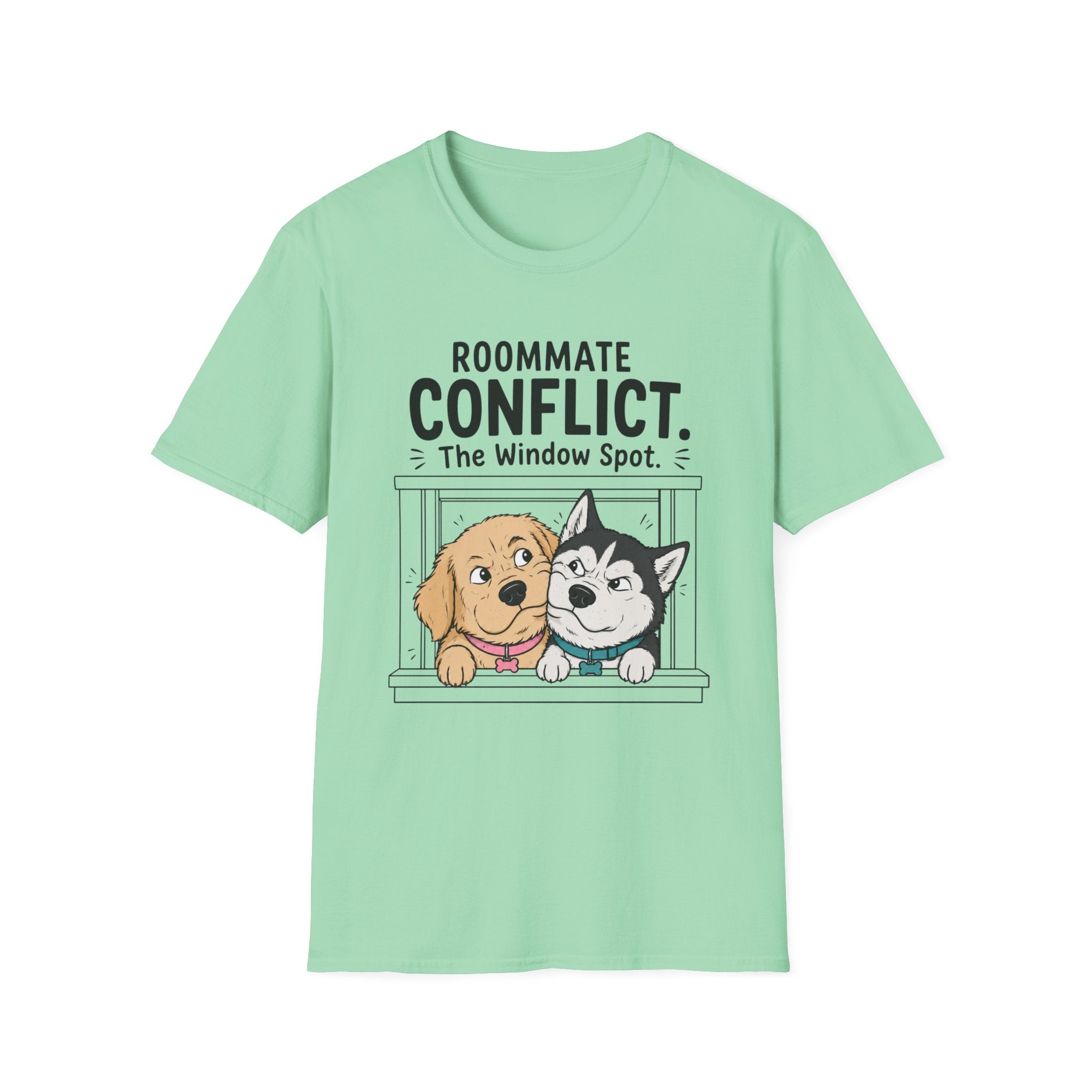 Roommate Conflict The Window Spot T-Shirt
