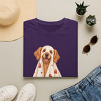 Super Cute Golden Ghost T-Shirt | Halloween Dog Ghost Design