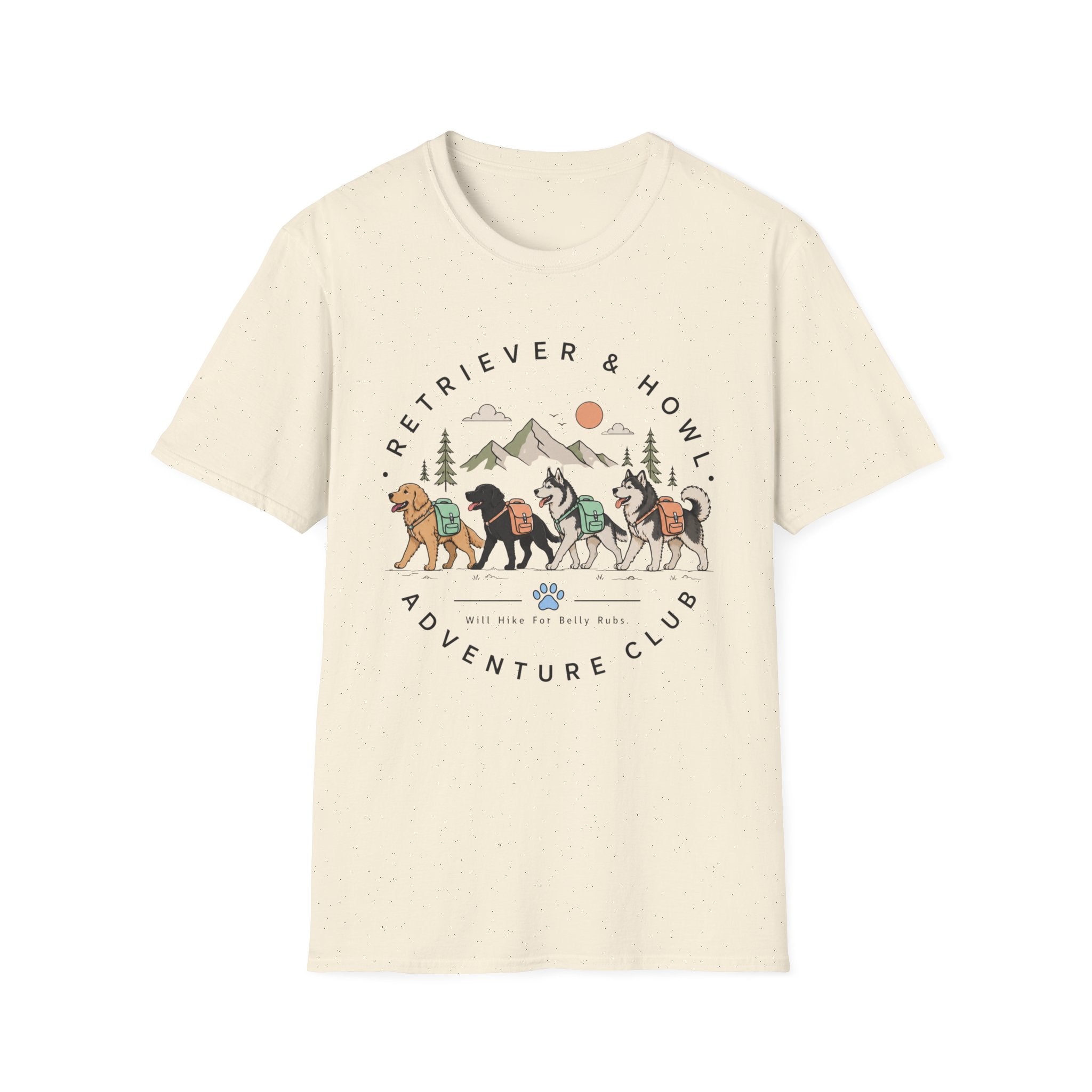 Retriever & Howl Adventure Club T-Shirt