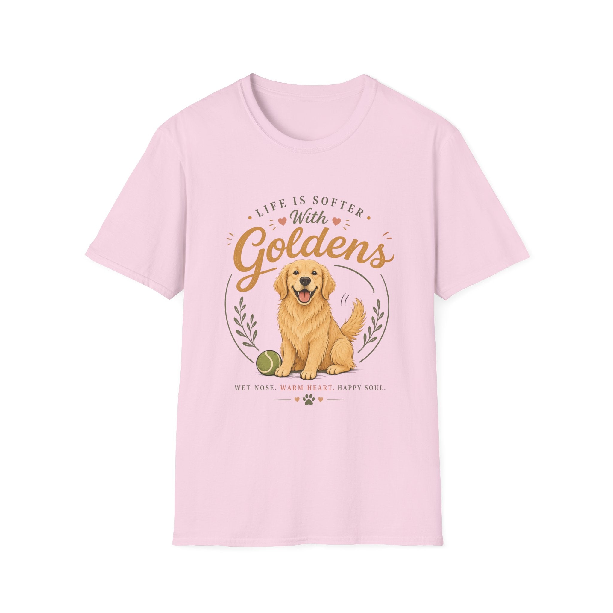 Life is Softer with Goldens T-Shirt