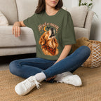 Howl-o-ween Dog Howling T-Shirt | Halloween Golden Retriever Tee
