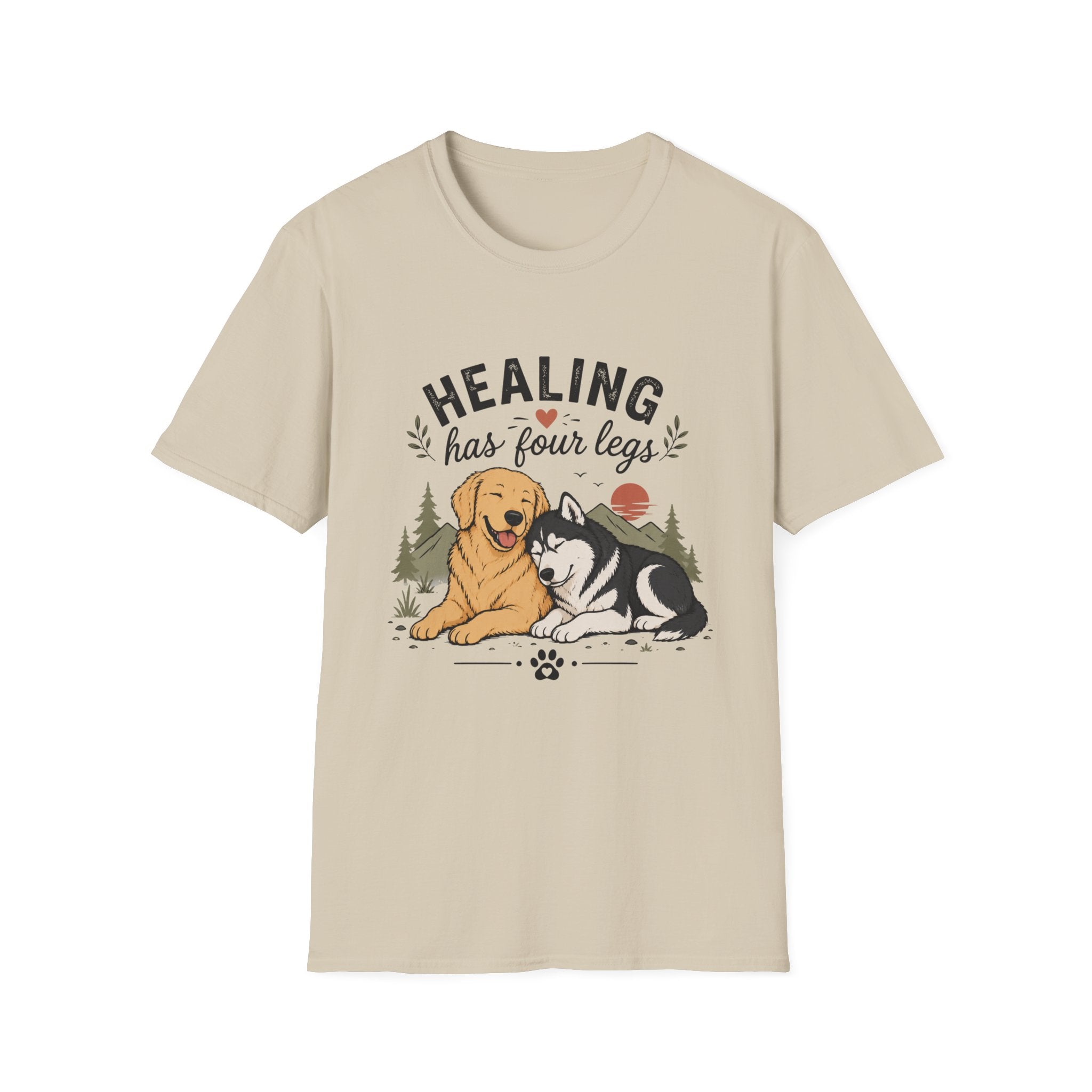 Healing Has Four Legs (Duo) T-Shirt