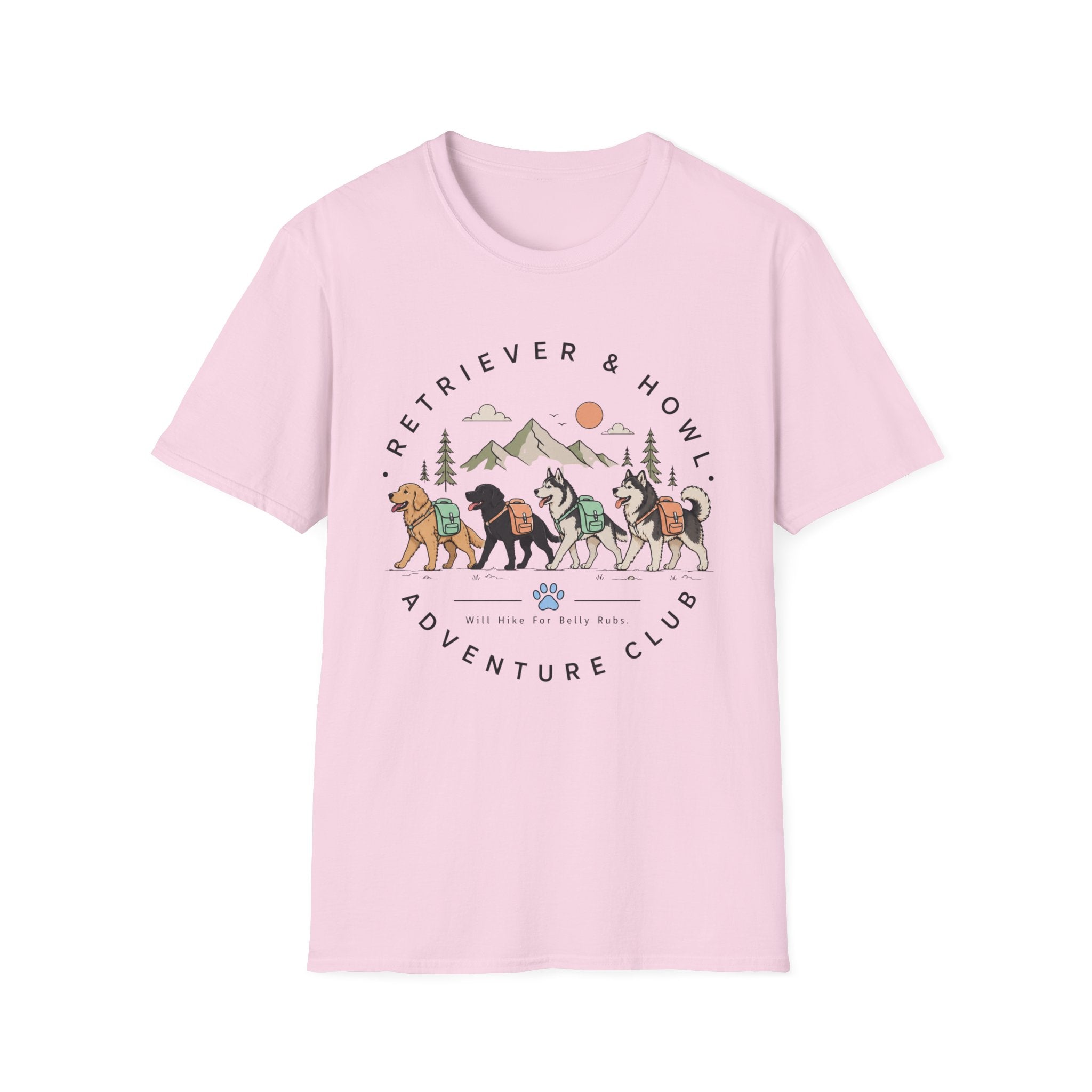 Retriever & Howl Adventure Club T-Shirt