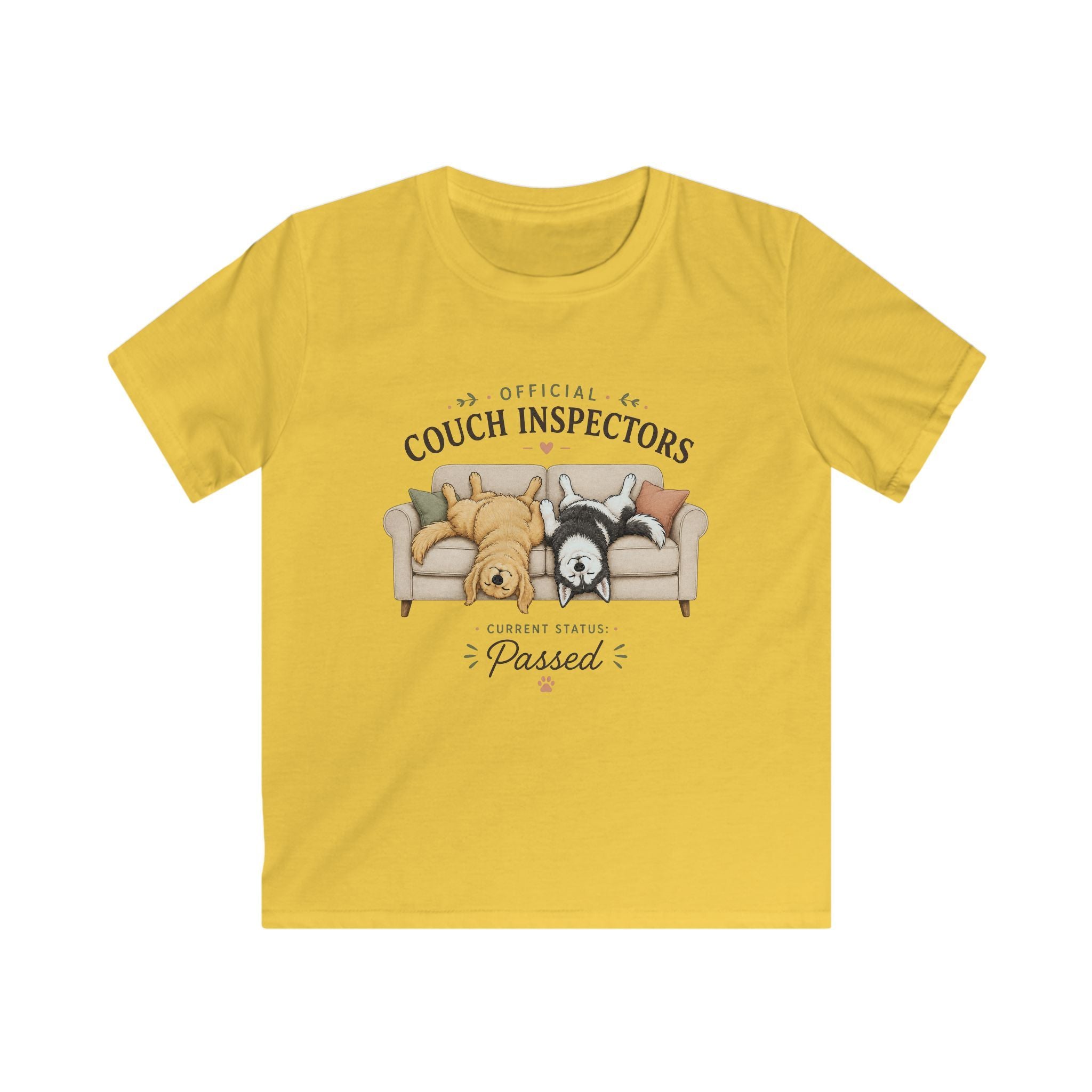 Official Couch Inspectors Kids Tee