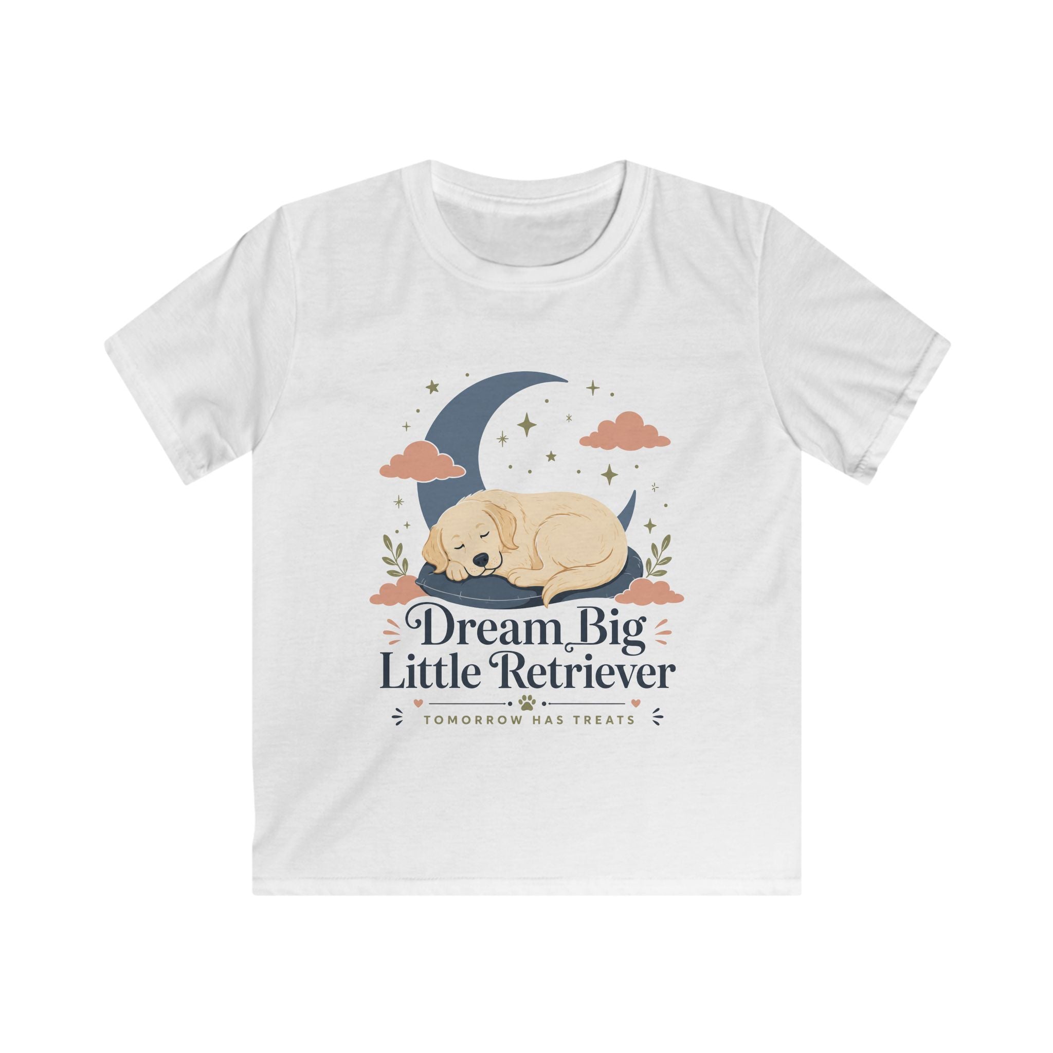 Dream Big Little Retriever Kids Tee