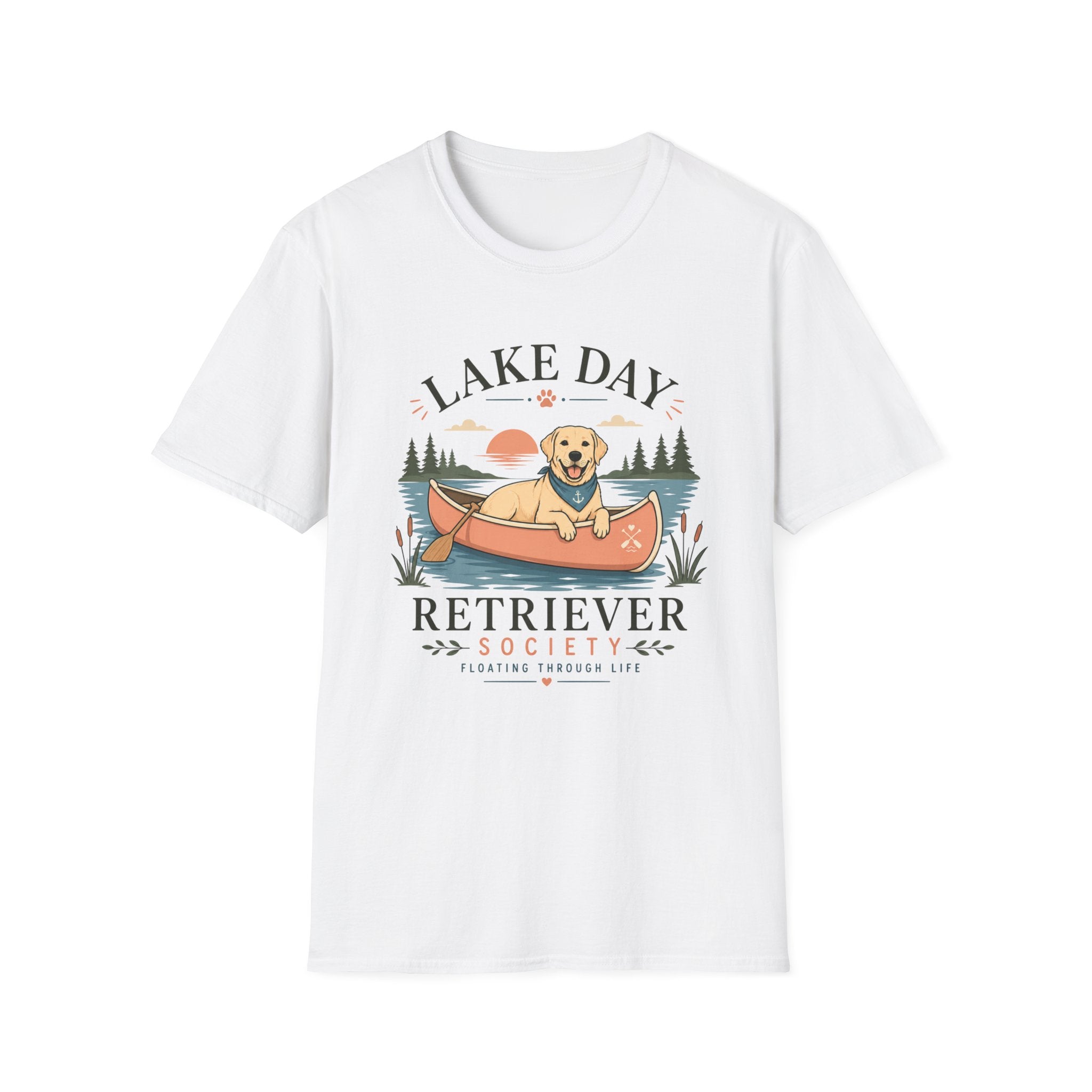 Lake Day Retriever Society T-Shirt