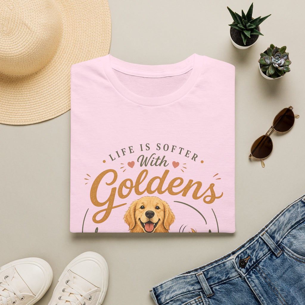 Life is Softer with Goldens T-Shirt