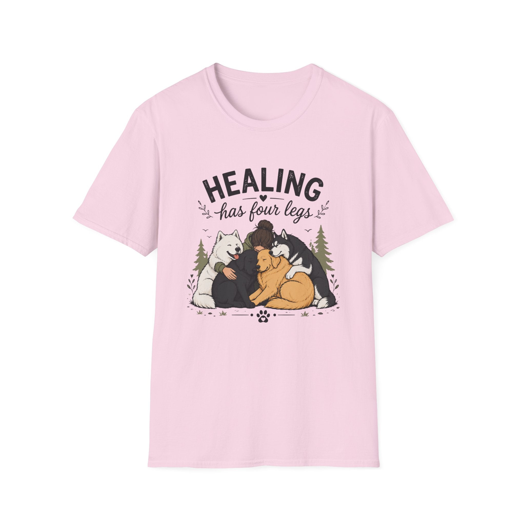 Healing Has Four Legs (Pack) T-Shirt