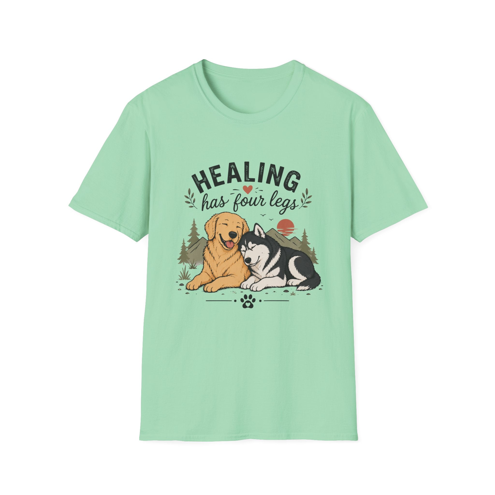 Healing Has Four Legs (Duo) T-Shirt