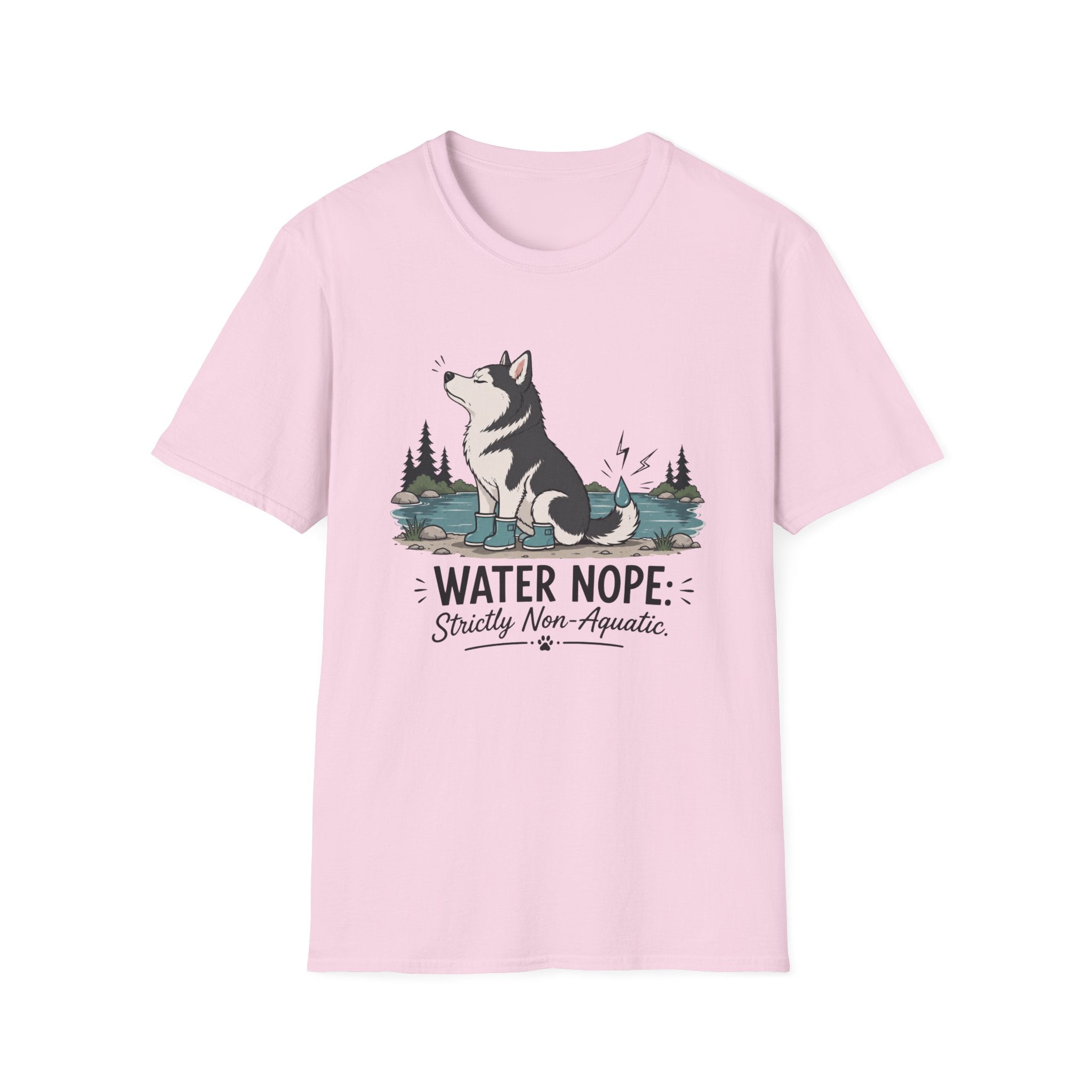 Water Nope Strictly Non-Aquatic T-Shirt