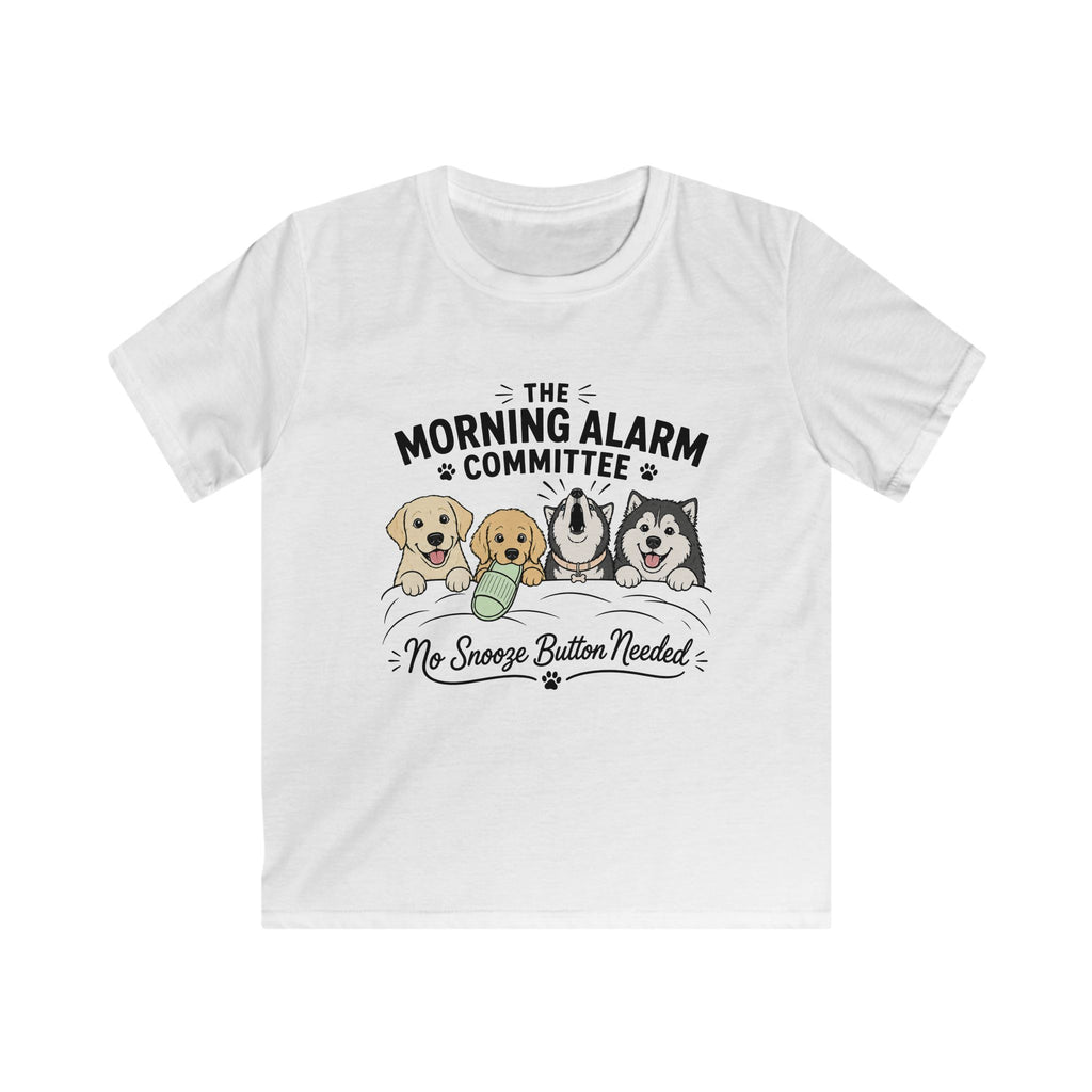The Morning Alarm Committee Kids Tee