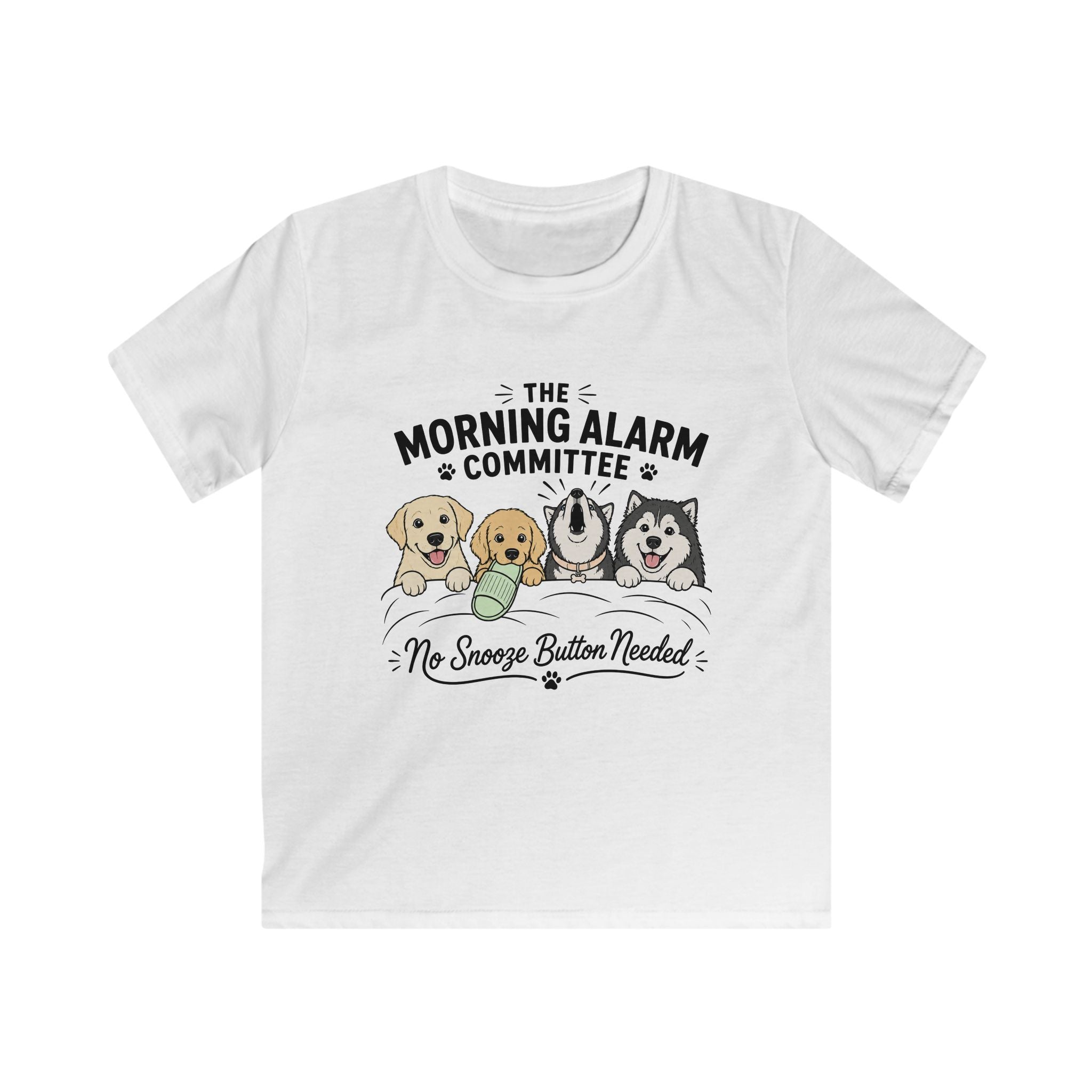The Morning Alarm Committee Kids Tee
