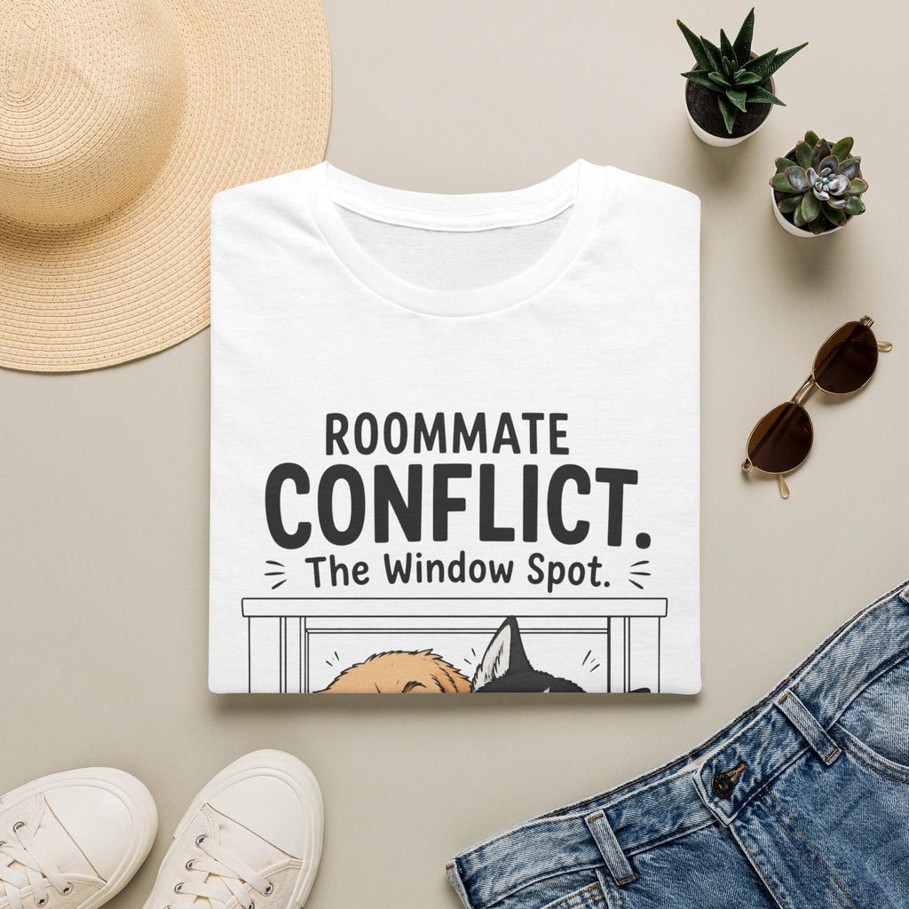 Roommate Conflict The Window Spot T-Shirt