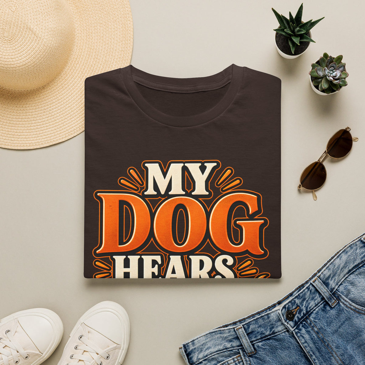 My Dog Hears Every Boo T-Shirt | Halloween Dog Tee